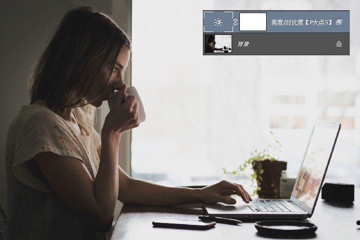 人像调亮:用PS快速修复曝光不足人像,PS教程,素材中国网
