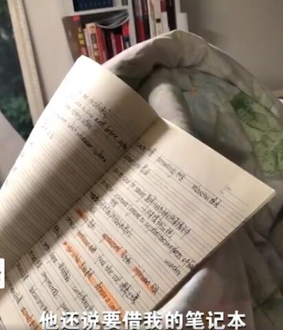 别人家孩子!看妈妈读研笔记内疚没好好学习上热搜
