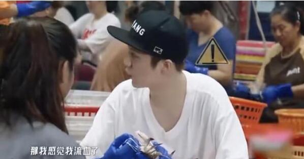 温暖人心!鹿晗被螃蟹夹到手后姐姐们的关心,粉丝在意的却是表情包